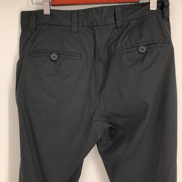 Life After Denim Men's Black Slim Fit 100% Cotton Pants 31 - Picture 11 of 14